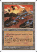 Image for Sulfurous Springs (5ED) - Magic: The Gathering