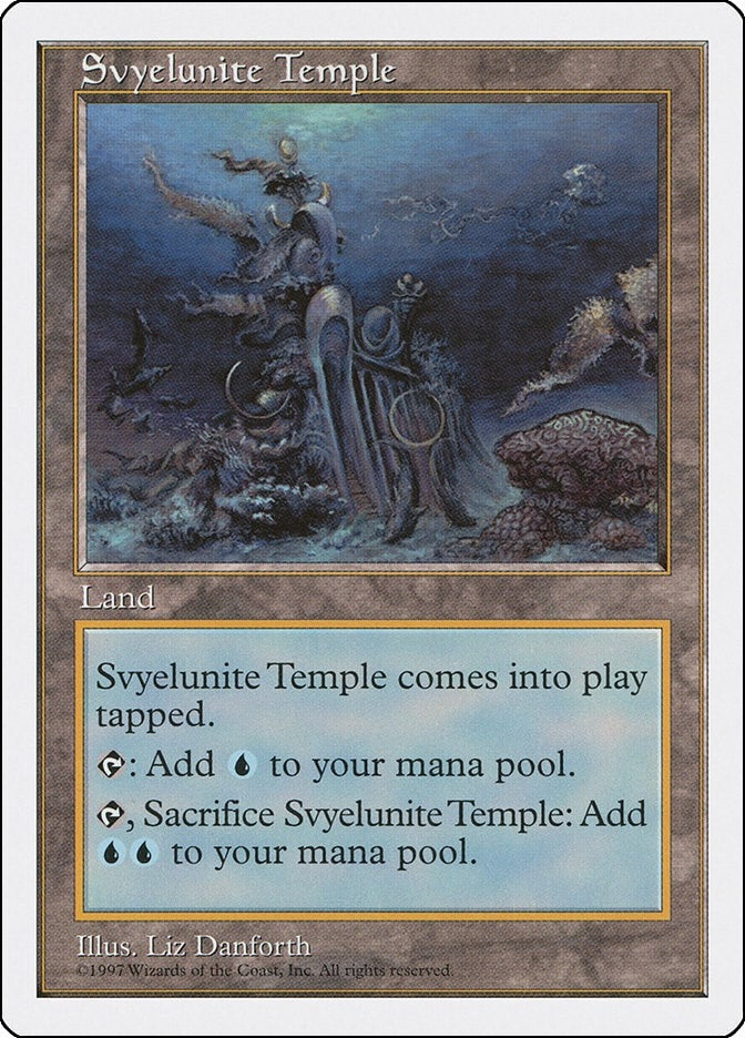 Image for Svyelunite Temple (5ED) - Magic: The Gathering