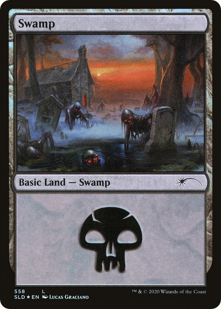 Image for Swamp (558) (558) (SLD) - Magic: The Gathering