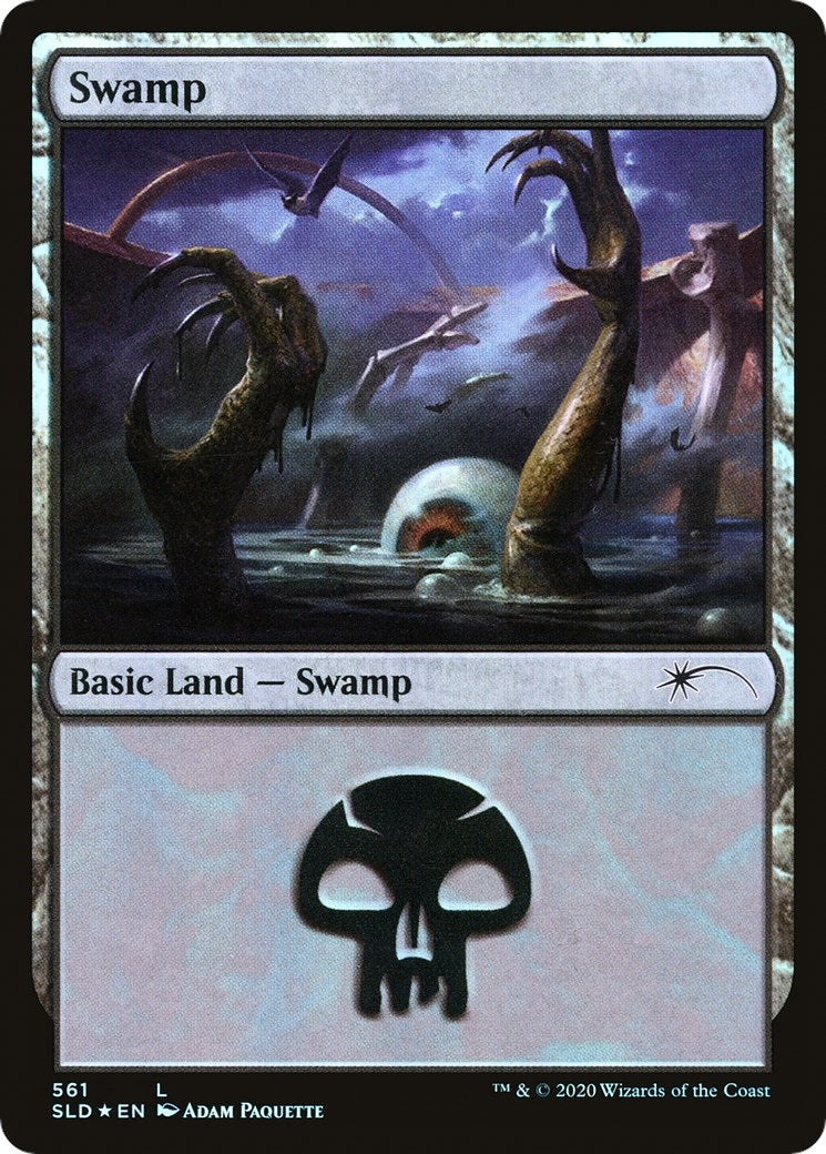 Image for Swamp (561) (561) (SLD) - Magic: The Gathering