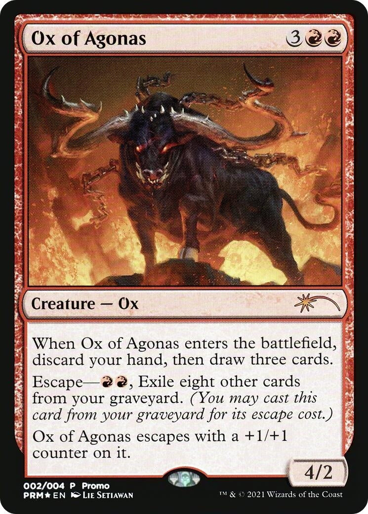 Image for Ox of Agonas (2) (UMP) - Magic: The Gathering