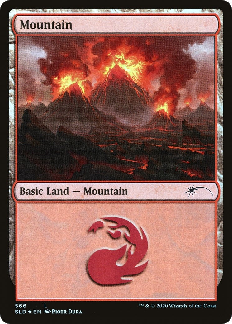 Image for Mountain (566) (566) (SLD) - Magic: The Gathering