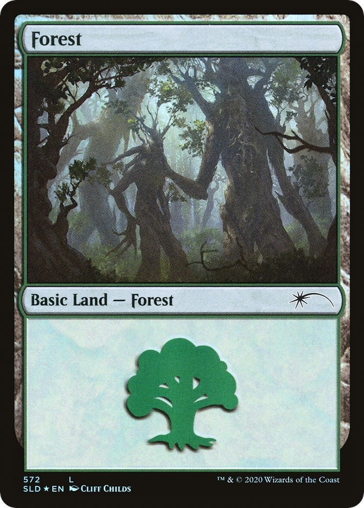 Image for Forest (572) (572) (SLD) - Magic: The Gathering