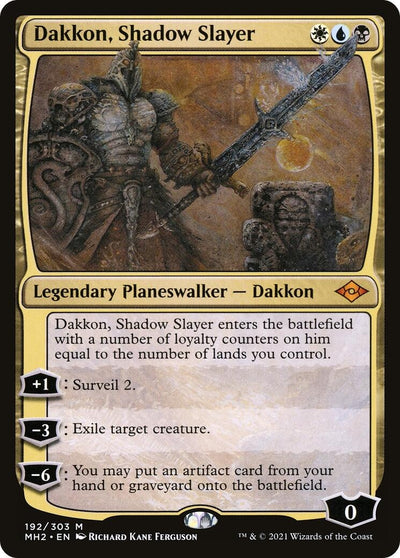 Dakkon, Shadow Slayer (192) (MH2)