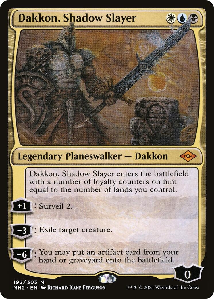 Dakkon, Shadow Slayer (192) (MH2)
