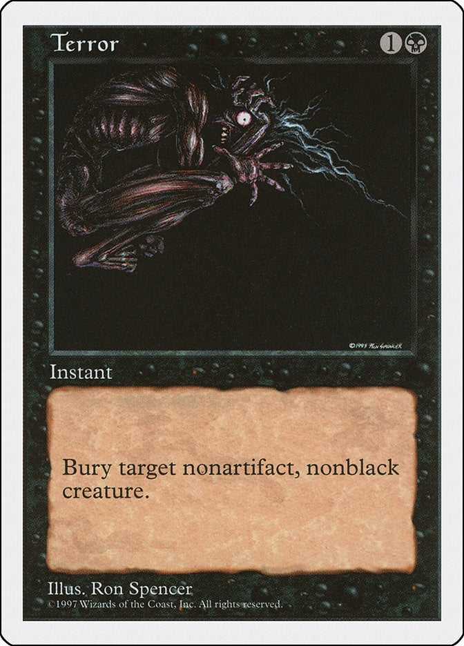 Image for Terror (5ED) - Magic: The Gathering