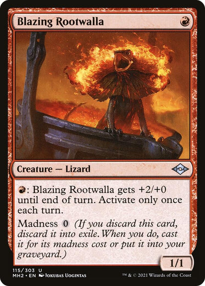 Blazing Rootwalla (115) (MH2)
