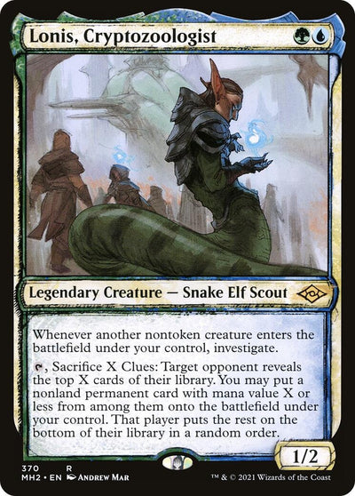 Lonis, Cryptozoologist (Showcase) (370) (MH2)