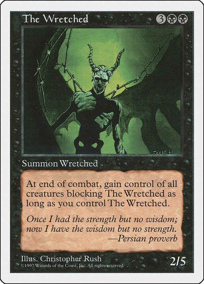 Image for The Wretched (5ED) - Magic: The Gathering