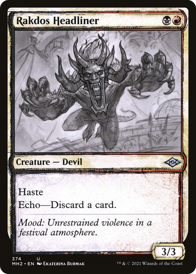 Rakdos Headliner (Showcase) (374) (MH2)