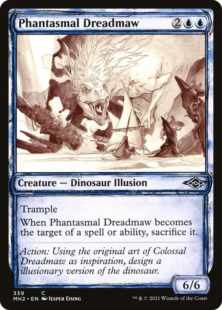 Phantasmal Dreadmaw (Showcase) (339) (MH2)
