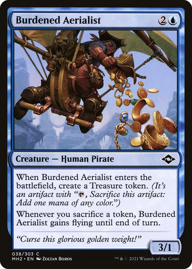Burdened Aerialist (38) (MH2)