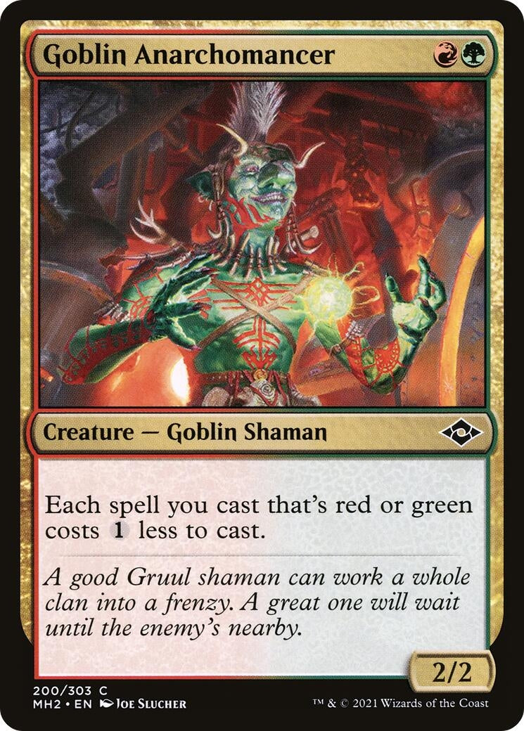 Goblin Anarchomancer (200) (MH2)