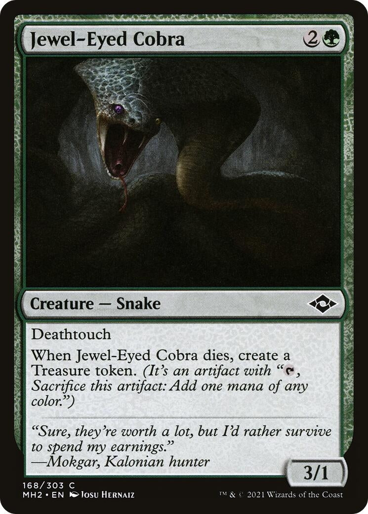 Jewel-Eyed Cobra (168) (MH2)