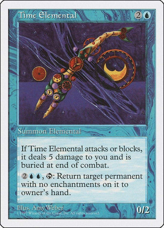 Image for Time Elemental (129) (5ED) - Magic: The Gathering
