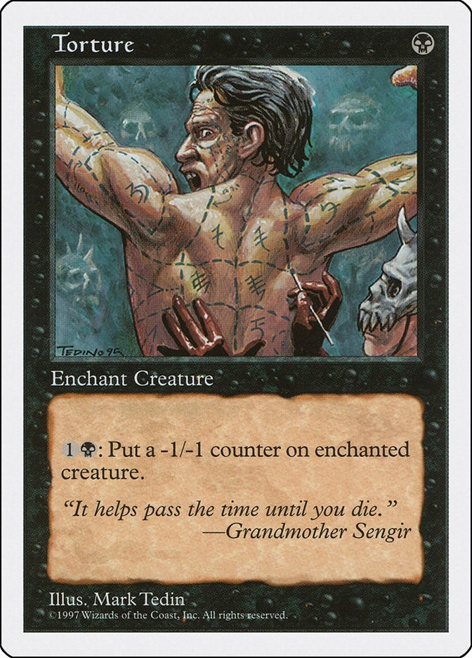 Image for Torture (5ED) - Magic: The Gathering