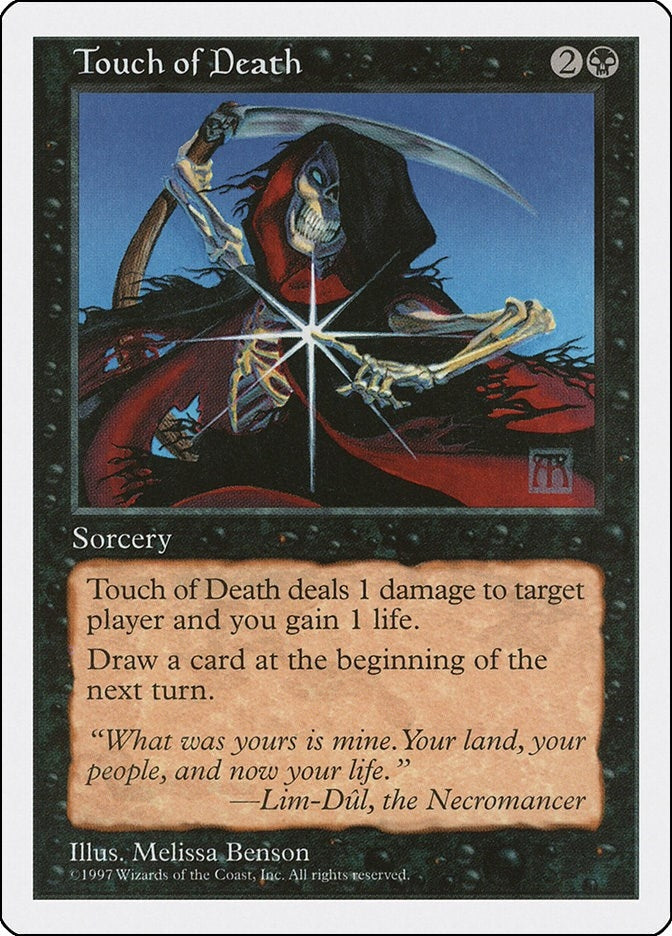 Image for Touch of Death (5ED) - Magic: The Gathering