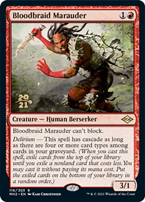 Image for Bloodbraid Marauder (116) (PRE) - Magic: The Gathering