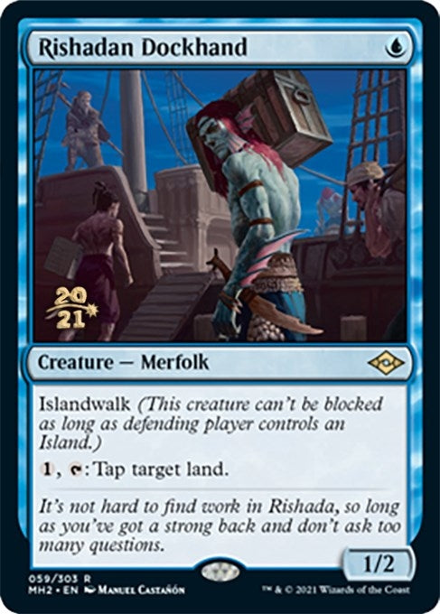 Image for Rishadan Dockhand (59) (PRE) - Magic: The Gathering