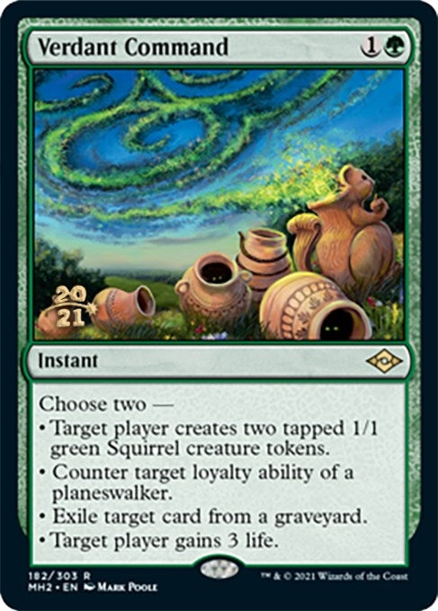Image for Verdant Command (182) (PRE) - Magic: The Gathering