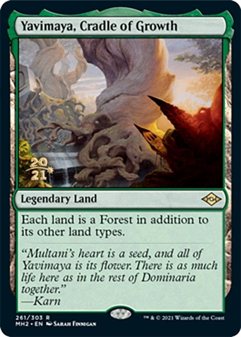 Image for Yavimaya, Cradle of Growth (261) (PRE) - Magic: The Gathering