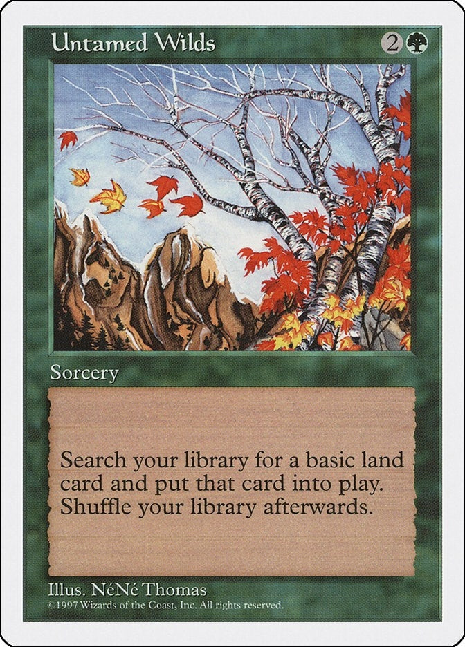 Image for Untamed Wilds (5ED) - Magic: The Gathering