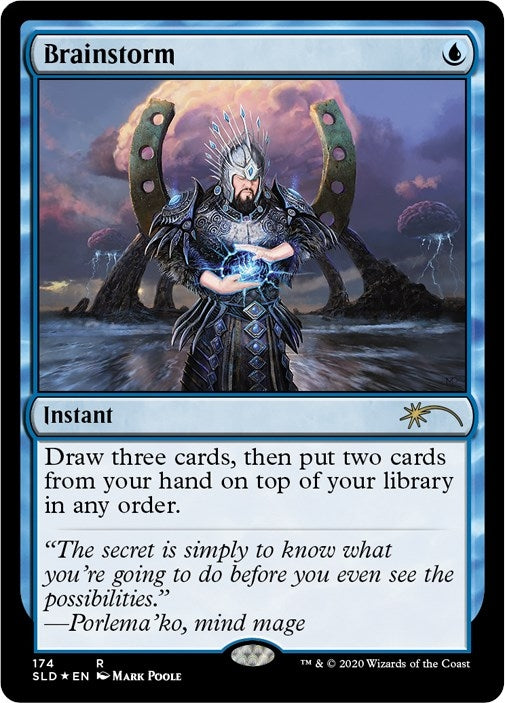 Image for Brainstorm (174) (174) (SLD) - Magic: The Gathering