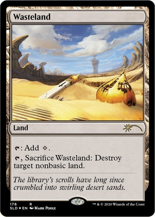 Image for Wasteland (178) (SLD) - Magic: The Gathering