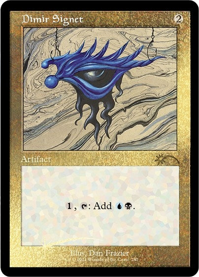 Image for Dimir Signet (Foil Etched) (287) (SLD) - Magic: The Gathering