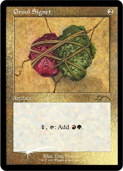 Image for Gruul Signet (Foil Etched) (288) (SLD) - Magic: The Gathering