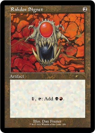 Image for Rakdos Signet (289) (SLD) - Magic: The Gathering