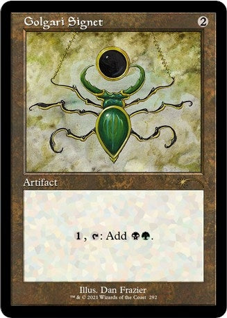 Image for Golgari Signet (292) (SLD) - Magic: The Gathering