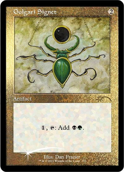 Golgari Signet (Foil Etched) (292) (SLD)