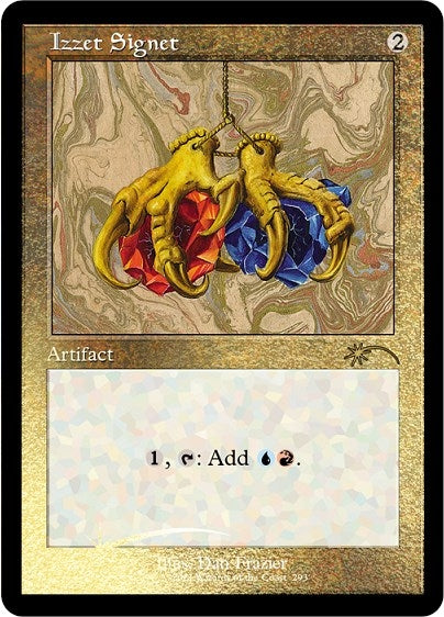 Image for Izzet Signet (Foil Etched) (293) (SLD) - Magic: The Gathering