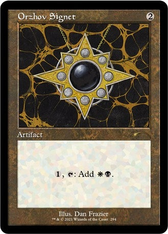 Image for Orzhov Signet (294) (SLD) - Magic: The Gathering