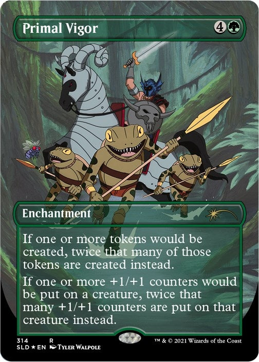 Image for Primal Vigor (314) (SLD) - Magic: The Gathering