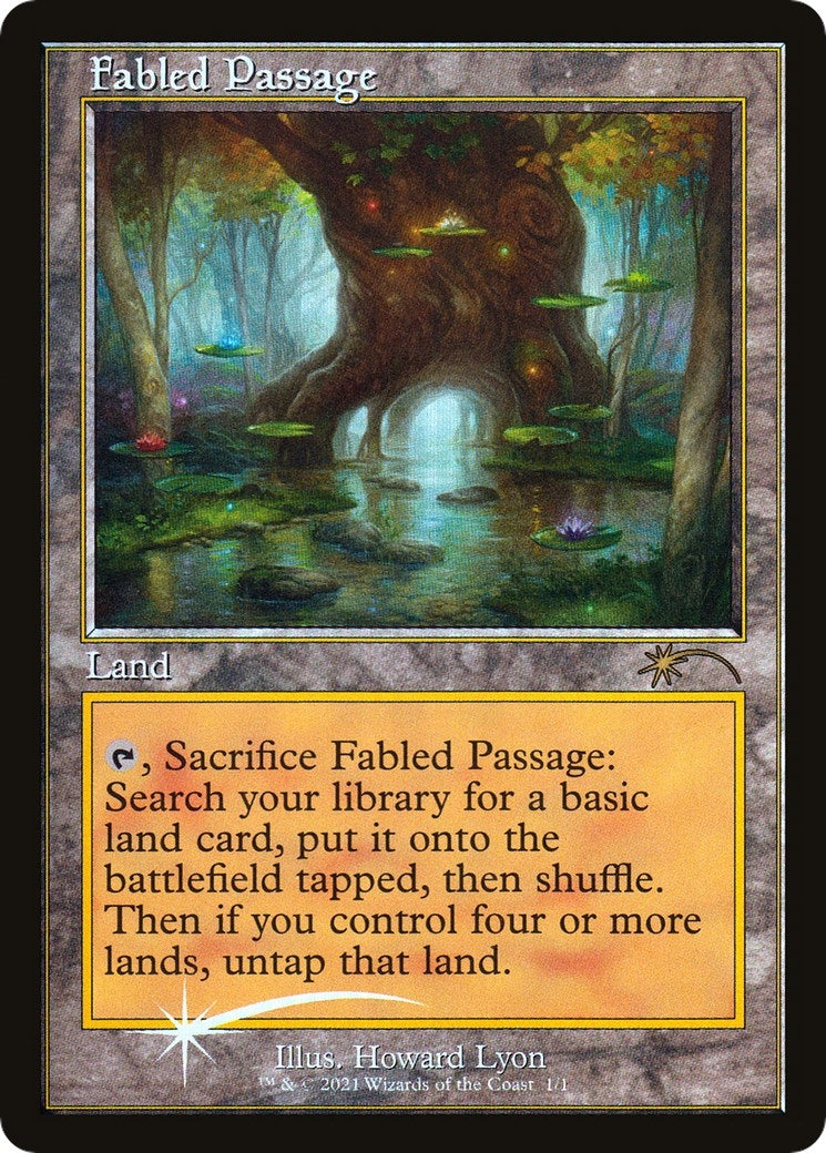Image for Fabled Passage (Retro Frame) (1) (WPN) - Magic: The Gathering
