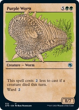 Purple Worm (Showcase) (332) (AFR)
