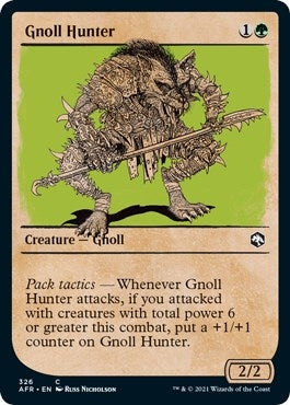 Gnoll Hunter (Showcase) (326) (AFR)