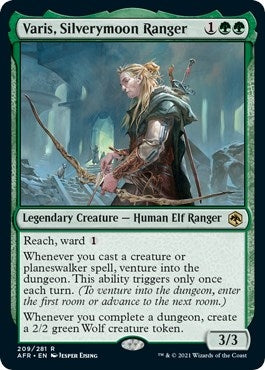 Varis, Silverymoon Ranger (209) (AFR)