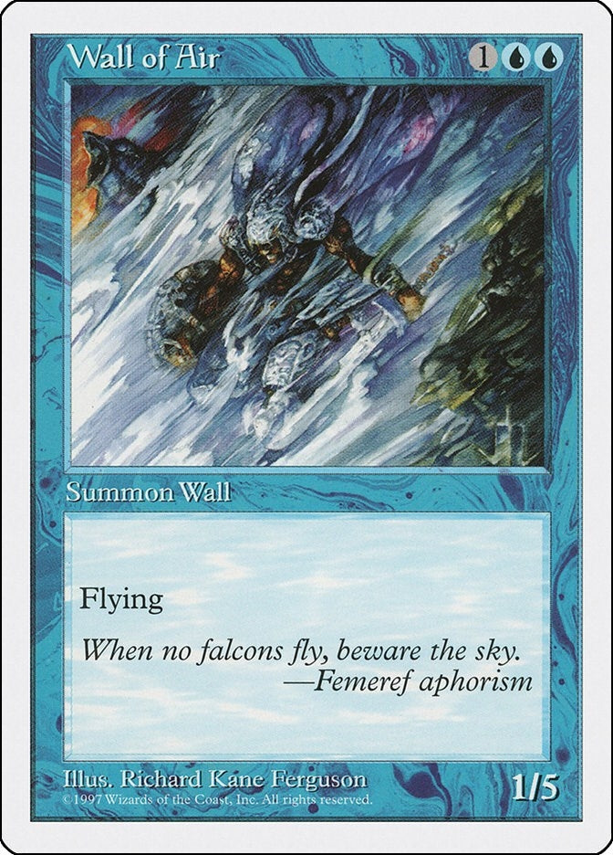 Image for Wall of Air (5ED) - Magic: The Gathering
