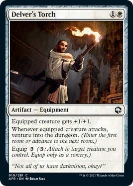 Delver's Torch (10) (AFR)