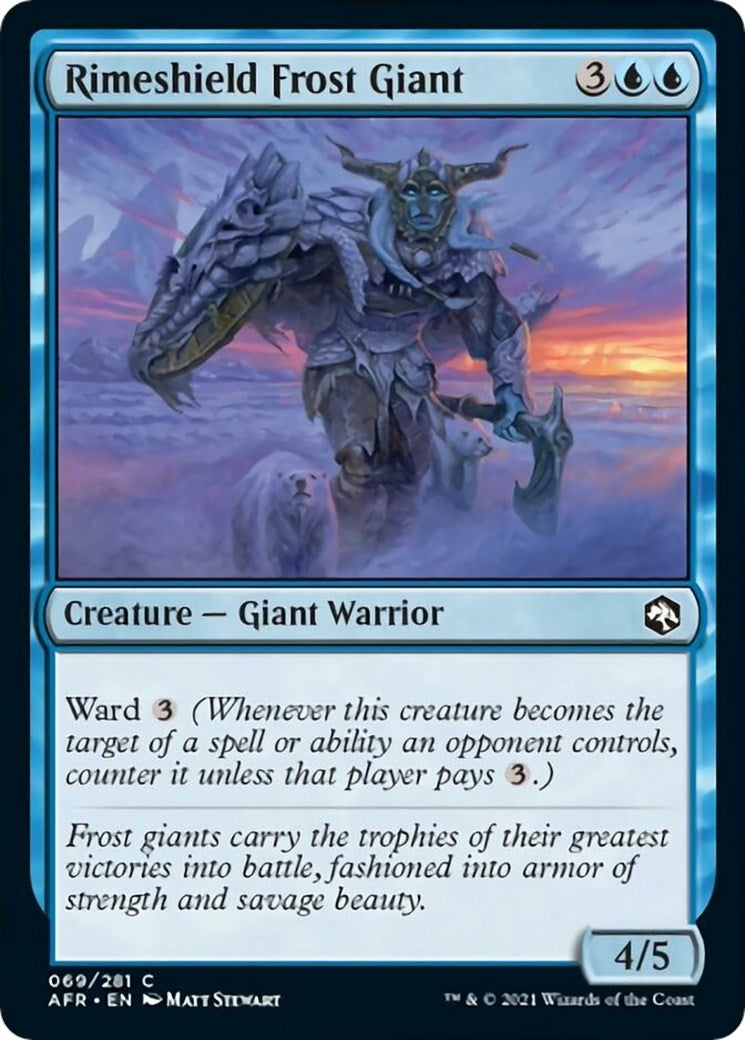 Rimeshield Frost Giant (69) (AFR)