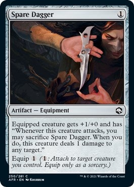 Spare Dagger (250) (AFR)
