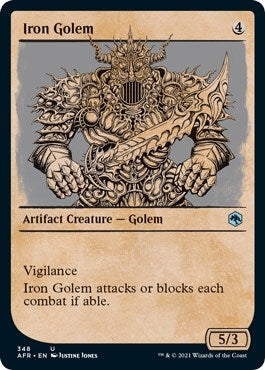 Iron Golem (Showcase) (348) (AFR)