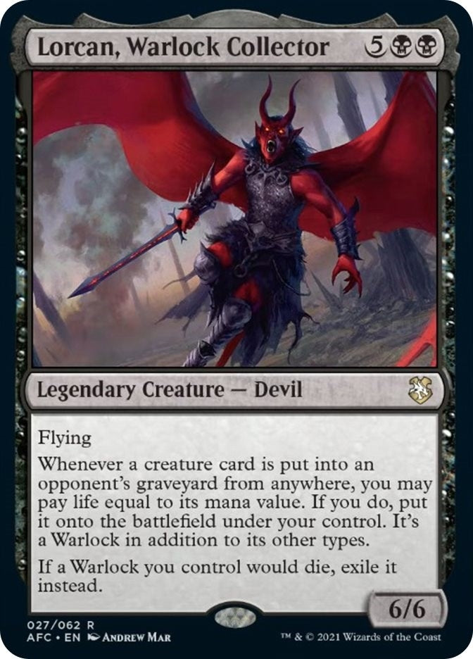 Lorcan, Warlock Collector (27) (AFC)