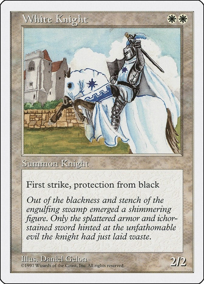 Image for White Knight (5ED) - Magic: The Gathering