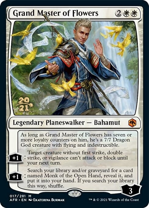 Image for Grand Master of Flowers (17) (PRE) - Magic: The Gathering
