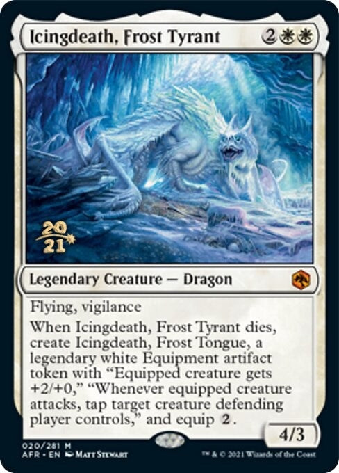 Image for Icingdeath, Frost Tyrant (20) (PRE) - Magic: The Gathering