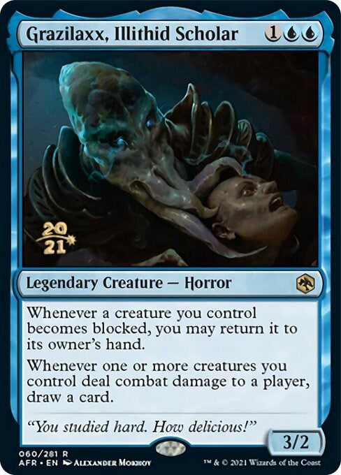 Image for Grazilaxx, Illithid Scholar (60) (PRE) - Magic: The Gathering